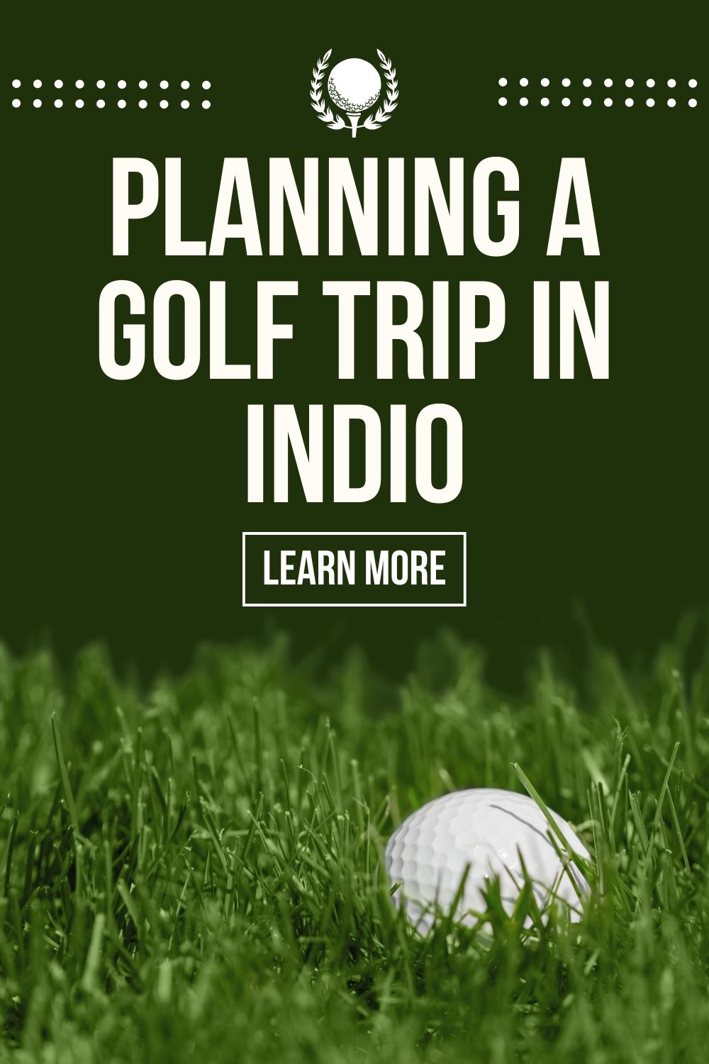 Planning a Golf Trip in Indio