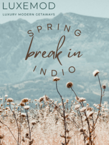 Spend Your Spring Break in Indio