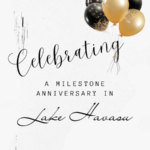 Celebrating a Milestone Anniversary in Lake Havasu